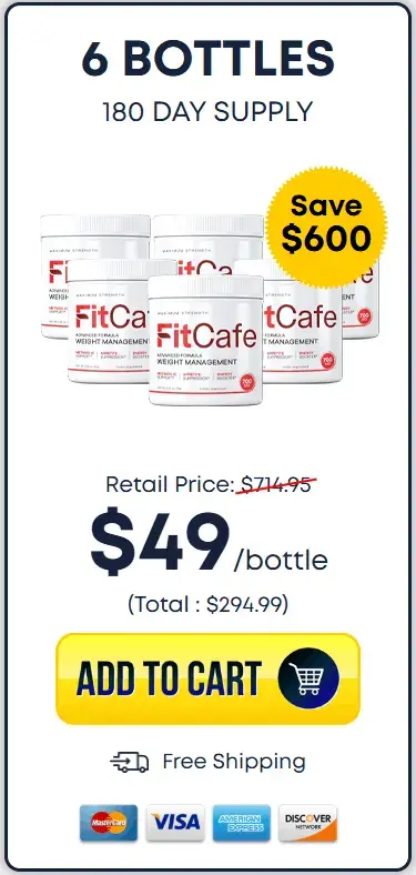Buy FitCafe 6 Bottle